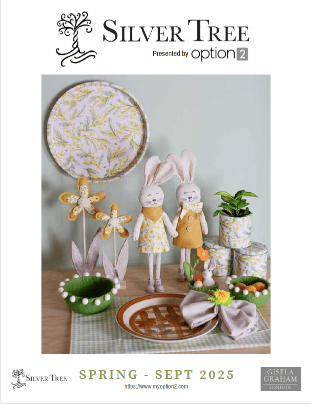 This is the cover of our Spring /Easter catalogue
