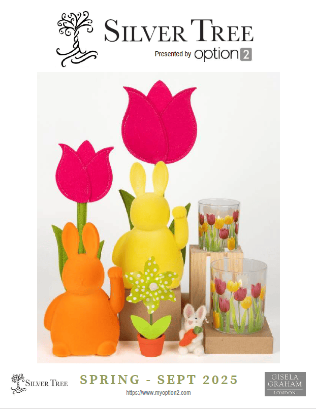 This is the cover of our Spring /Easter catalogue